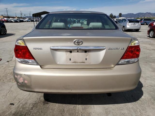 4T1BE32K25U593821 - 2005 TOYOTA CAMRY LE TAN photo 6