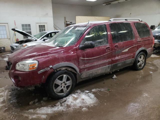 1GMDV33L25D203316 - 2005 PONTIAC MONTANA SV6 RED photo 1