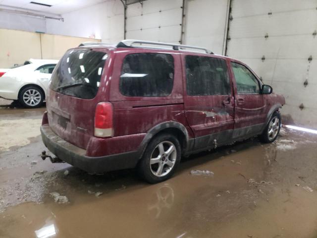 1GMDV33L25D203316 - 2005 PONTIAC MONTANA SV6 RED photo 3