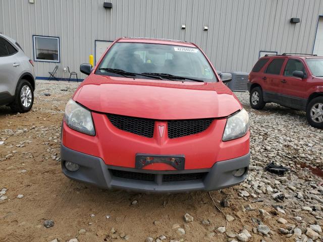 5Y2SL62843Z451910 - 2003 PONTIAC VIBE RED photo 5