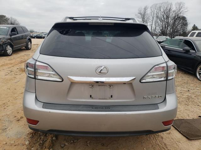 2T2BK1BAXBC090292 - 2011 LEXUS RX 350 SILVER photo 6