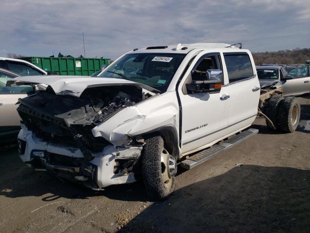 1GT424E83FF642252 - 2015 GMC SIERRA K3500 DENALI WHITE photo 1