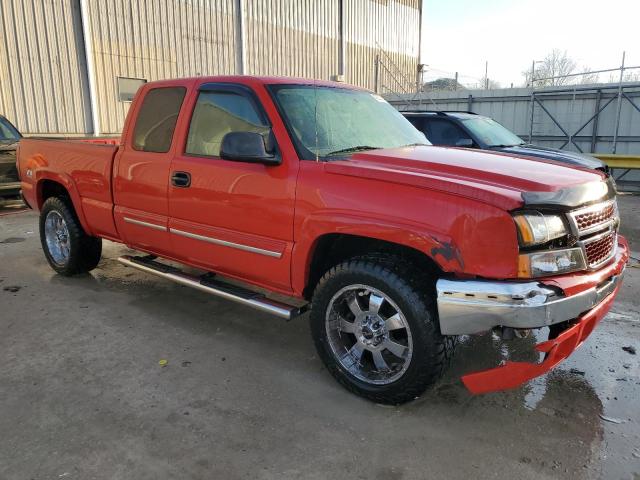 1GCEK19B86E162173 - 2006 CHEVROLET SILVERADO K1500 RED photo 4