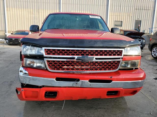 1GCEK19B86E162173 - 2006 CHEVROLET SILVERADO K1500 RED photo 5