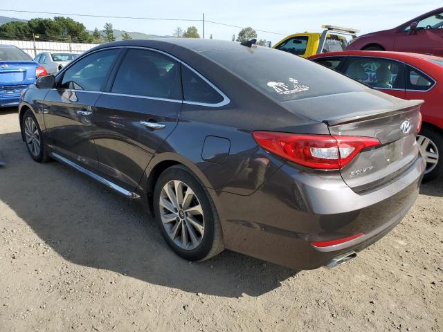 5NPE34AF4GH392016 - 2016 HYUNDAI SONATA SPORT BROWN photo 2