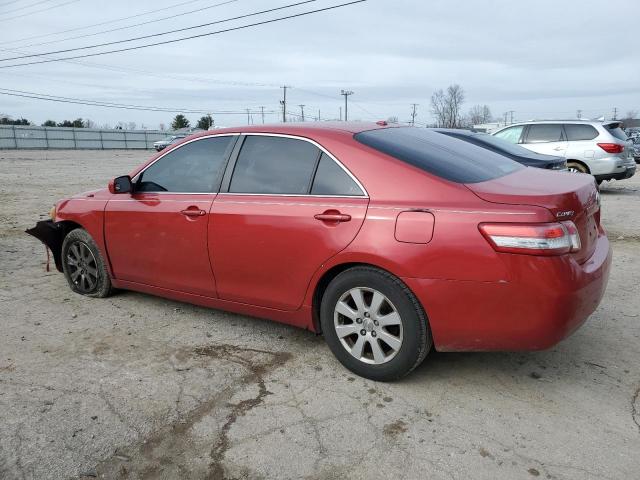 4T4BF3EK5AR006858 - 2010 TOYOTA CAMRY BASE RED photo 2