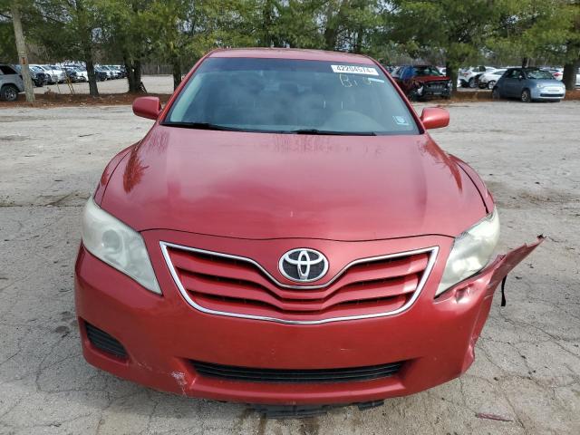 4T4BF3EK5AR006858 - 2010 TOYOTA CAMRY BASE RED photo 5