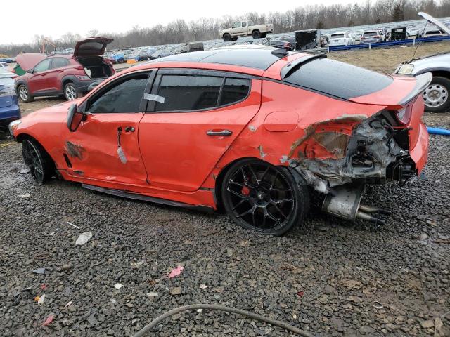 KNAE45LC9K6062832 - 2019 KIA STINGER GT1 RED photo 2