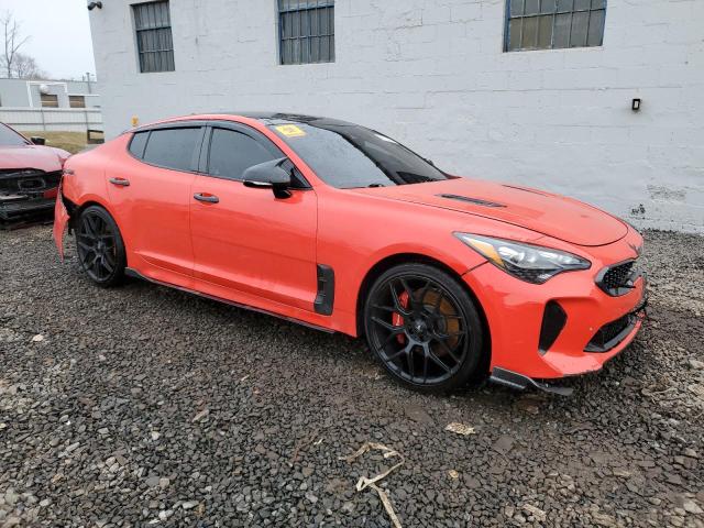 KNAE45LC9K6062832 - 2019 KIA STINGER GT1 RED photo 4