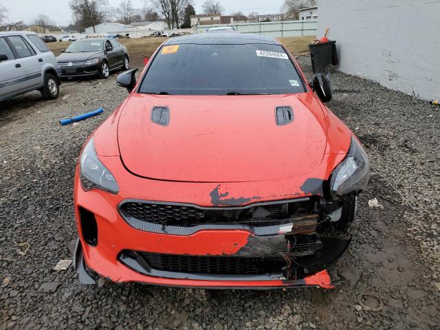 KNAE45LC9K6062832 - 2019 KIA STINGER GT1 RED photo 5