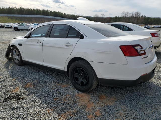 1FAHP2L82GG137122 - 2016 FORD TAURUS POLICE INTERCEPTOR WHITE photo 2