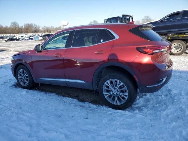 LRBAZLR4XND164615 - 2022 BUICK ENVISION PREFERRED MAROON photo 2
