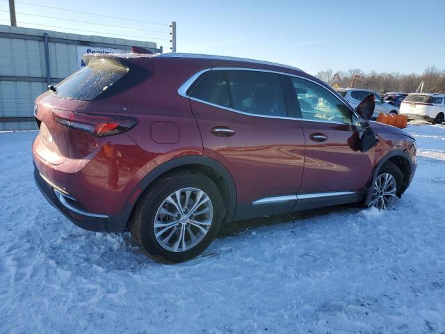 LRBAZLR4XND164615 - 2022 BUICK ENVISION PREFERRED MAROON photo 3