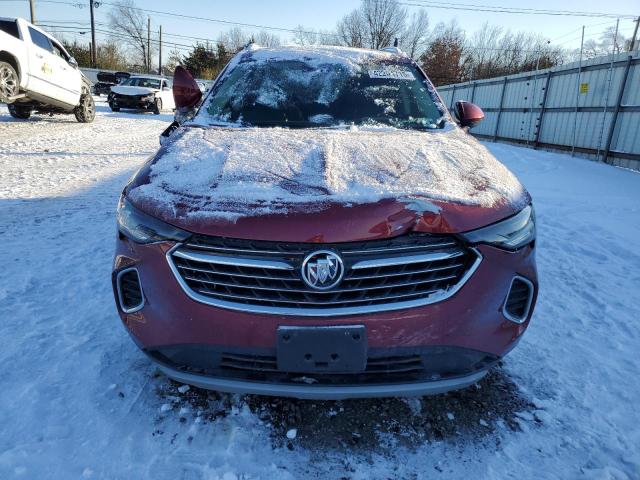 LRBAZLR4XND164615 - 2022 BUICK ENVISION PREFERRED MAROON photo 5