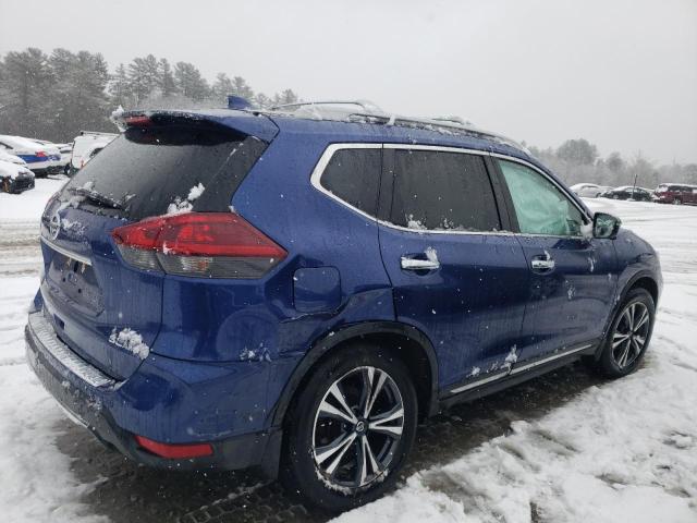 5N1AT2MV6JC801380 - 2018 NISSAN ROGUE S BLUE photo 3