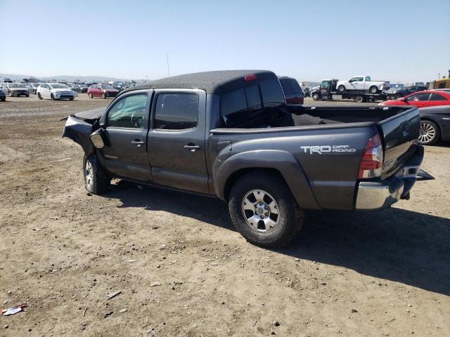 3TMJU4GN1DM151269 - 2013 TOYOTA TACOMA DOUBLE CAB PRERUNNER GRAY photo 2