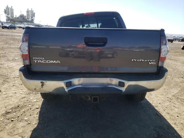 3TMJU4GN1DM151269 - 2013 TOYOTA TACOMA DOUBLE CAB PRERUNNER GRAY photo 6
