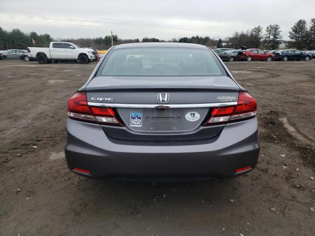 19XFB2F70FE263108 - 2015 HONDA CIVIC SE GRAY photo 6