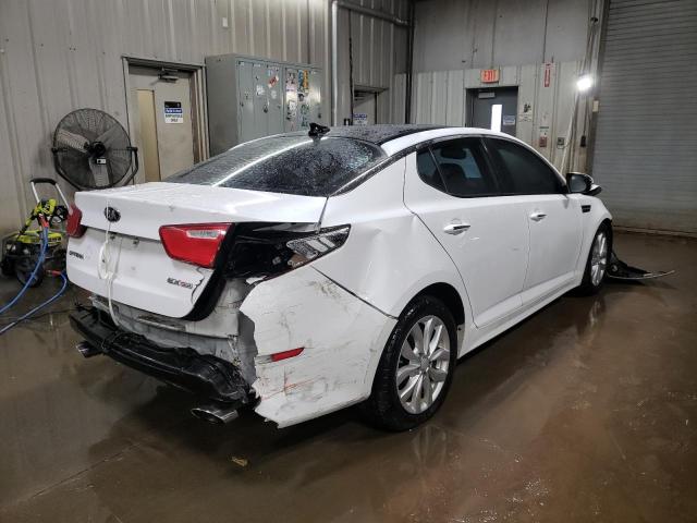 5XXGN4A7XEG278087 - 2014 KIA OPTIMA EX WHITE photo 3