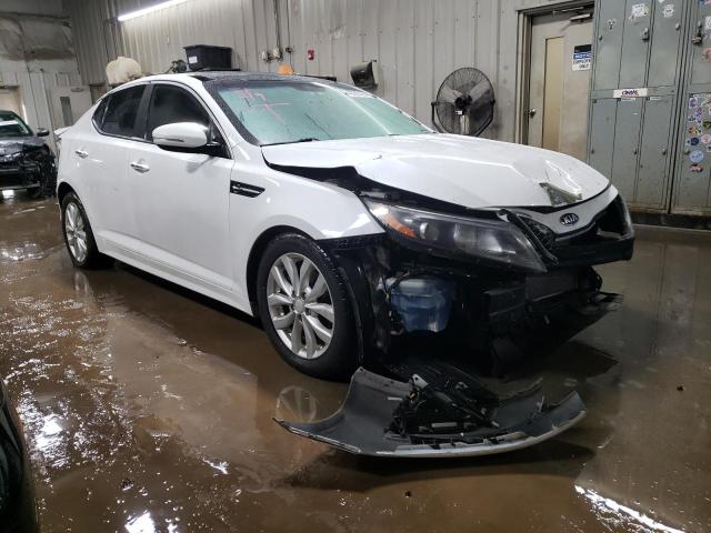 5XXGN4A7XEG278087 - 2014 KIA OPTIMA EX WHITE photo 4