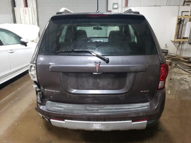 2CKDL73F876061169 - 2007 PONTIAC TORRENT GRAY photo 6