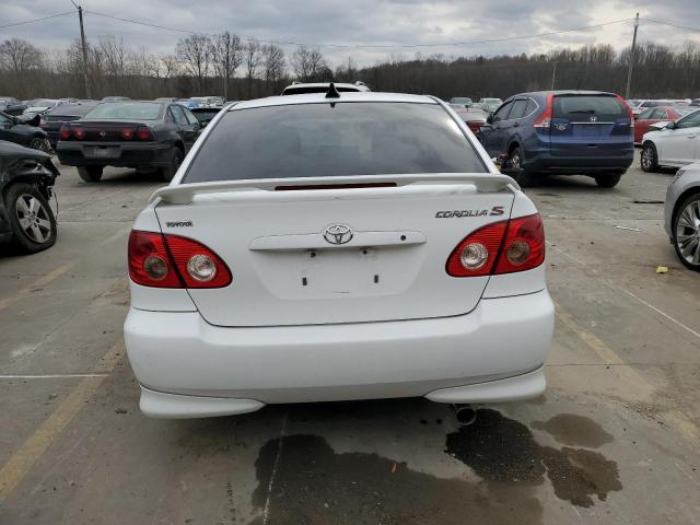 2T1BR32E28C909724 - 2008 TOYOTA COROLLA CE WHITE photo 6