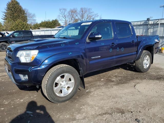 3TMLU4EN4DM111361 - 2013 TOYOTA TACOMA DOUBLE CAB BLUE photo 1