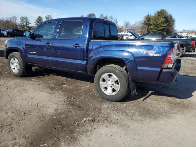 3TMLU4EN4DM111361 - 2013 TOYOTA TACOMA DOUBLE CAB BLUE photo 2