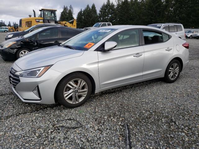 5NPD84LF4LH537883 - 2020 HYUNDAI ELANTRA SEL SILVER photo 1