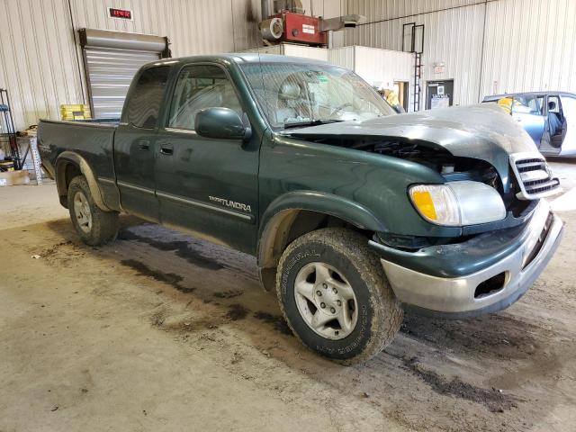 5TBBT48172S295630 - 2002 TOYOTA TUNDRA ACCESS CAB LIMITED GREEN photo 4