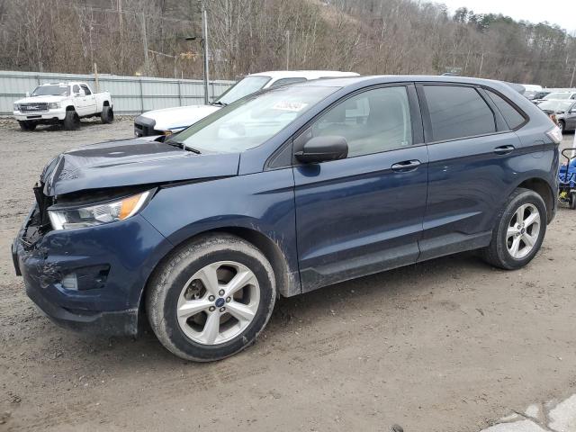 2FMPK4G91HBB15586 - 2017 FORD EDGE SE BLUE photo 1