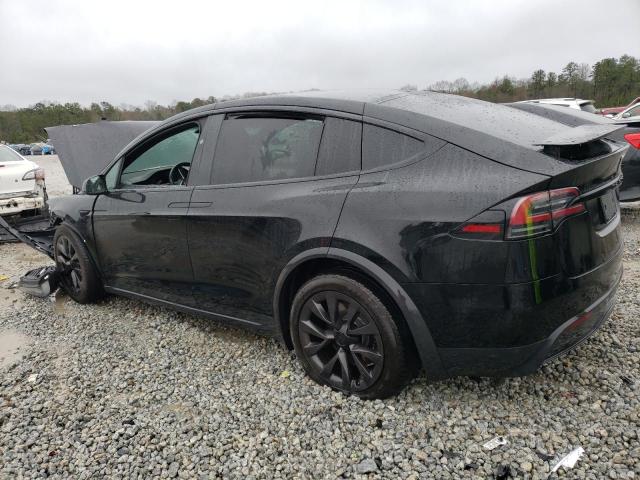 7SAXCBE53PF376535 - 2023 TESLA MODEL X BLACK photo 2