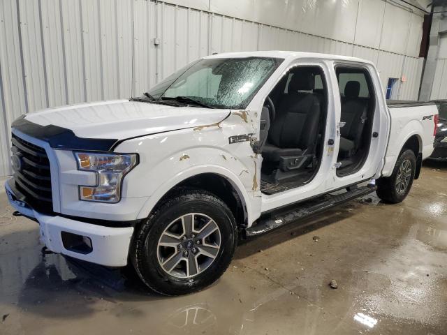 1FTEW1EF6HKD23377 - 2017 FORD F150 SUPERCREW WHITE photo 1