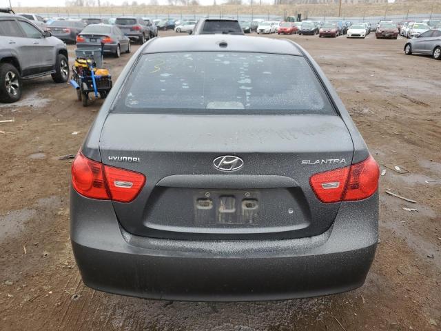 KMHDU46D68U304649 - 2008 HYUNDAI ELANTRA GLS GRAY photo 6