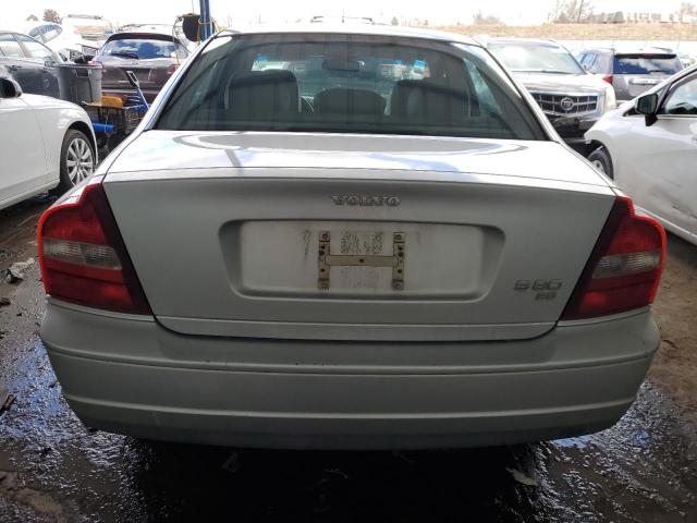 YV1TS92D221271399 - 2002 VOLVO S80 SILVER photo 6