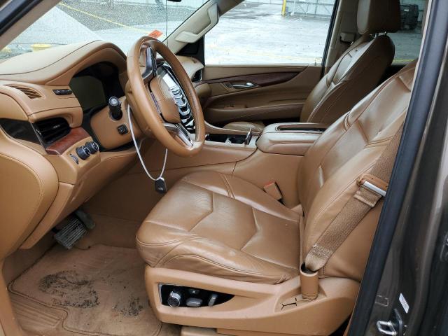 1GYS4PKJ3FR712898 - 2015 CADILLAC ESCALADE PLATINUM BROWN photo 7