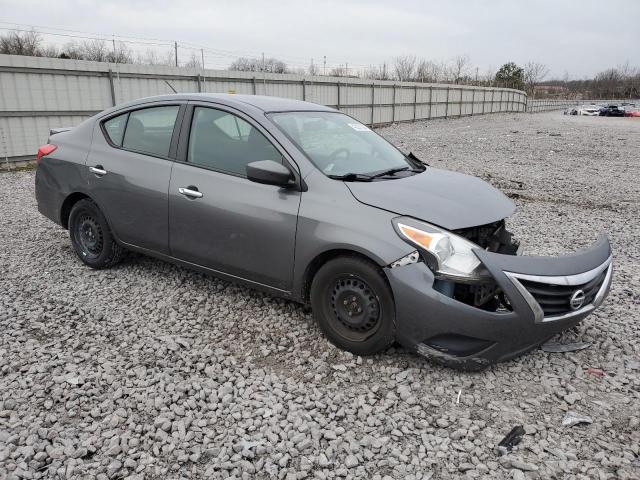 3N1CN7AP6KL859394 - 2019 NISSAN VERSA S GRAY photo 4