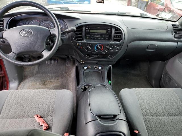 5TBBT44184S451263 - 2004 TOYOTA TUNDRA ACCESS CAB SR5 BURGUNDY photo 8