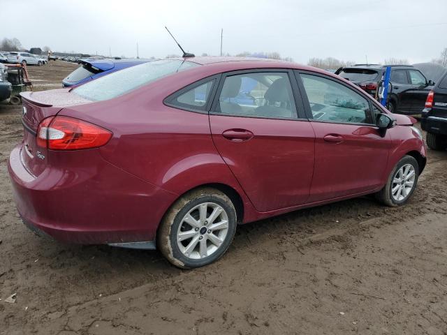 3FADP4BJ4BM103602 - 2011 FORD FIESTA SE MAROON photo 3