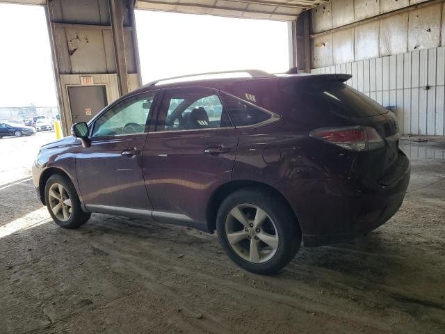 2T2ZK1BA8FC190413 - 2015 LEXUS RX 350 BURGUNDY photo 2