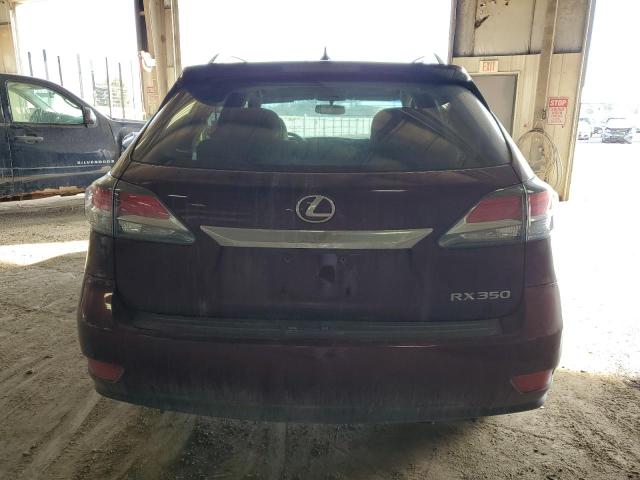 2T2ZK1BA8FC190413 - 2015 LEXUS RX 350 BURGUNDY photo 6