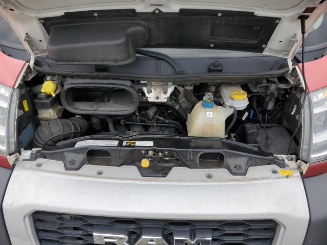 3C6TRVAG9KE538841 - 2019 RAM PROMASTER 1500 STANDARD WHITE photo 12