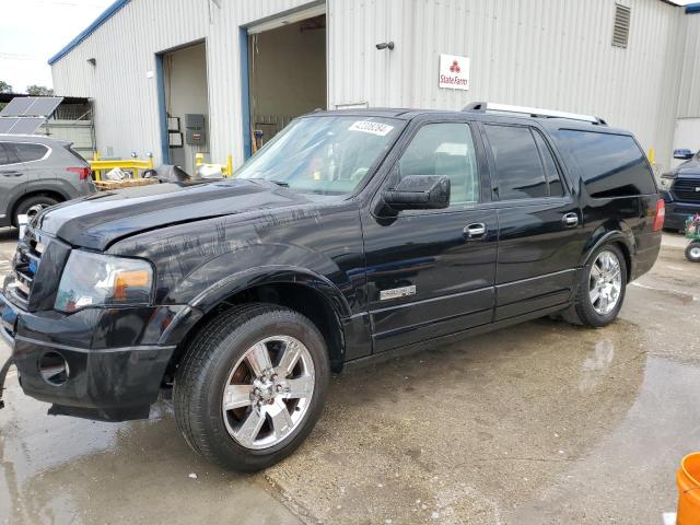 1FMFK19518LA48198 - 2008 FORD EXPEDITION EL LIMITED BLACK photo 1