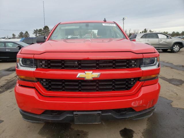 1GCVKPEC2HZ135015 - 2017 CHEVROLET SILVERADO K1500 CUSTOM RED photo 5