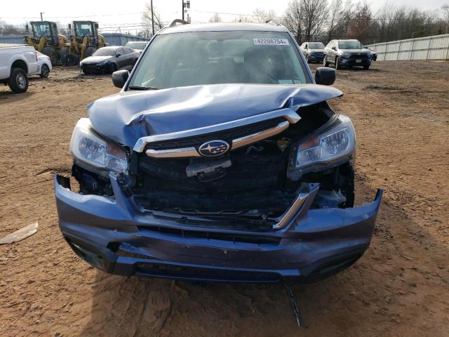 JF2SJABC2JH614832 - 2018 SUBARU FORESTER 2.5I BLUE photo 5