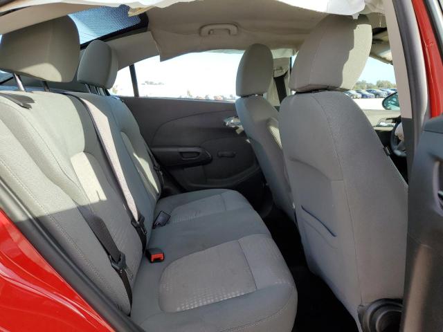 1G1JA5SH4D4196906 - 2013 CHEVROLET SONIC LS 红色 照片 10