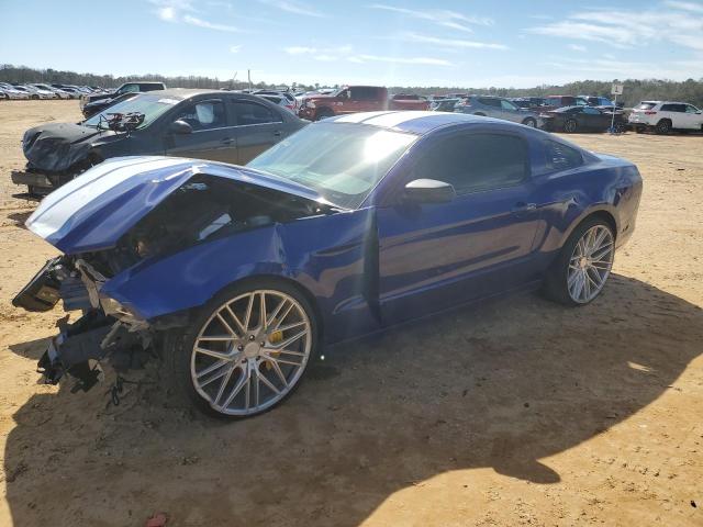 1ZVBP8AM4E5258002 - 2014 FORD MUSTANG BLUE photo 1