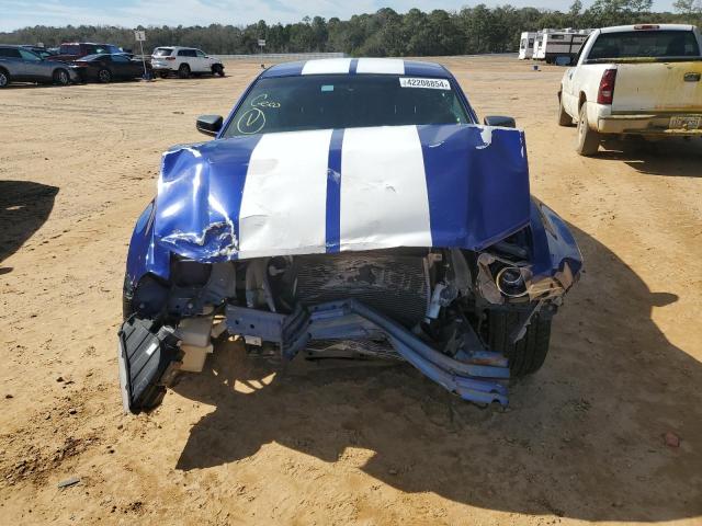 1ZVBP8AM4E5258002 - 2014 FORD MUSTANG BLUE photo 5