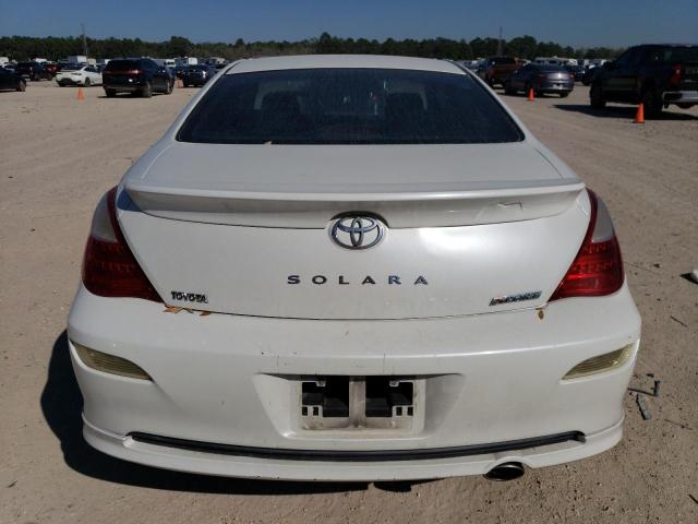 4T1CE30P08U762399 - 2008 TOYOTA CAMRY SOLA SE WHITE photo 6