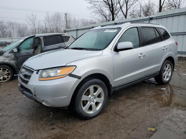 5NMSH13E48H178858 - 2008 HYUNDAI SANTA FE SE SILVER photo 1